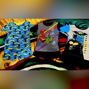 Boys superhero pajamas